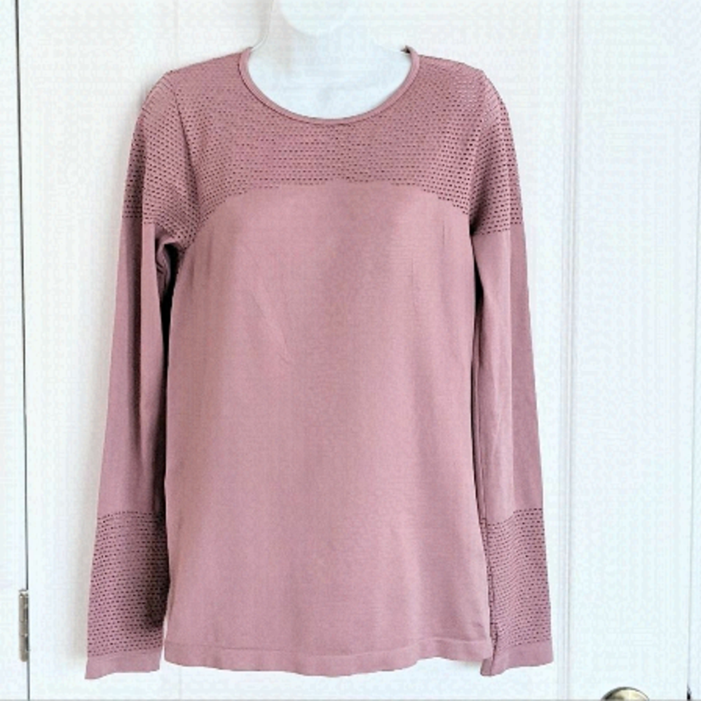 Fabletics musetta workout performance mesh shirt size Small @U